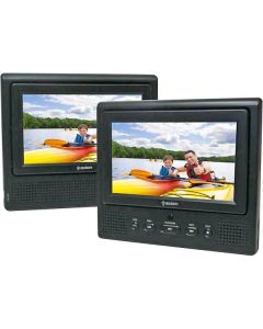 Axion AXN-6979 7 Inch Dual Widescreen Portable DVD Players