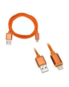 Axxess AX-LTNG-OR 3 foot USB to Apple Lightning Cable - Orange