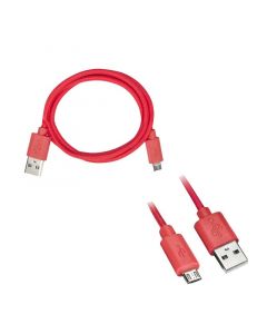 Axxess AX-MICROB-RD 3 foot USB to Micro USB Cable - Red