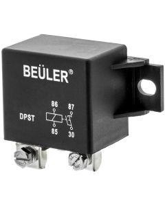 Beuler BU-5077-D 12 Volt SPST 75-Amp High Current Relay with Diode for negative spike protection