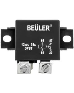 Beuler BU-5077-24R 24 Volt SPST 75-Amp High Current Relay 