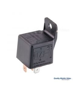 Beuler BU5084 Waterproof 12 VDC Automotive 5-Pin Relay SPDT 40/60A with plastic tab and negative spike protection