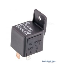 Beuler 24 VDC Commercial Vehicle 5-Pin SPDT Relay - Plastic tab