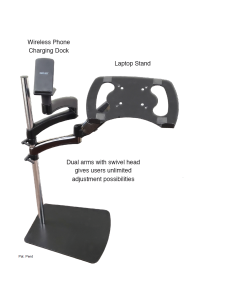 Beuler BU-ST210 Tablet and Laptop Stand 