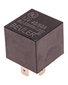 Beuler BU5084W-L000 Waterproof 12 VDC Automotive 5-Pin Relay SPDT 40/60A without tab and negative spike protection