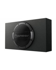  Pioneer TS-WX1010LA 10" Shallow Mount Sealed Subwoofer Enclosure with Built-in Amplifier