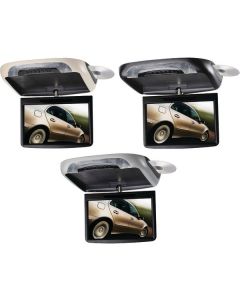 Boss Audio BV10.1BGT Widescreen Flip-Down TFT Monitor with Built-In DVD Player and Interchangeable Housings