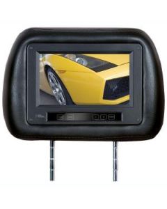 DISCONTINUED - Boss Audio HIR7 7 Inch Universal Replacement Headrest TFT LCD Widescreen Monitor with Leather Upholstery