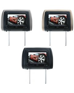 DISCONTINUED - Boss Audio HIR7BGTA 7" Headrest Monitor with Built-in DVD Player and Dual Channel IR