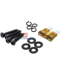 Boss Audio MCBK500 Black Motorcycle/ATV Sound System with Built-in FM Tuner - Main