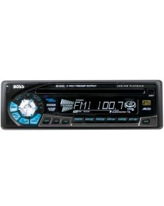 DISCONTINUED - Boss 610CA Single DIN In Dash 200 Watt CD/AM/FM Receiver 50W X 4 with Detachable Face and Front Auxiliary Input