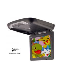 Discontinued - Boss Audio BV12.1F Overhead Flip Down 12.1 inch LCD Monitor with Black, Grey, Tan Skin Covers and Built In IR Transmitter