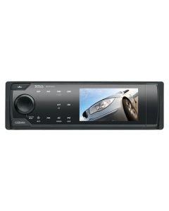 DISCONTINUED - Boss Audio BV7340 In Dash Single DIN 3.2 Inch Widescreen TFT LCD Monitor with Built In Multimedia DVD Receiver, Touch Panel Controls & Detachable Face