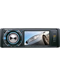 DISCONTINUED - Boss Audio BV7940 Single DIN 3.6 Inch Widescreen In Dash DVD Multimedia LCD Monitor with Front Panel AUX, USB and SD Ports