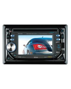 DISCONTINUED - Boss Audio BV9155B In Dash Double DIN 4.5 Inch Widescreen Touchscreen TFT LCD Monitor with Multimedia DVD Receiver, Detachable Face and Bluetooth