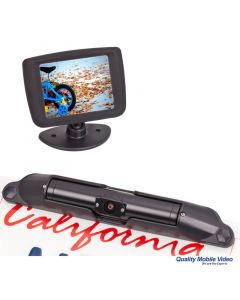 Boyo VTC431RB Wireless backup camera system - Detail of camera and monitor