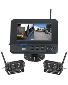 Boyo VTC700RQ-2 Dual Camera Digital Wireless Backup Camera System with DVR