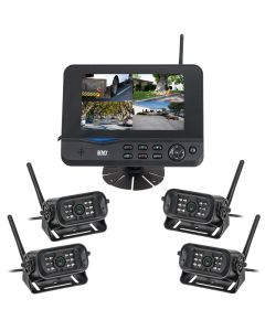 Boyo VTC700RQ-4 Quad Camera Digital Wireless Backup Camera System with DVR