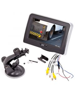 Boyo VTM4302 4.3" Back up monitor with suction cup mount - Main