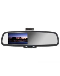 Boyo VTM43M4 4.3 Inch Digital Rear View Mirror Monitor with 4-Video inputs