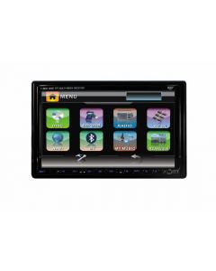 Boyo (Vision Tech) AVN701D Double DIN 7 Inch In Dash Motorized Touchscreen DVD Multimedia LCD Widescreen Monitor w Bluetooth, GPS