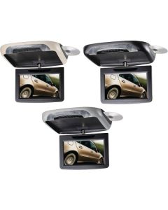 Boss Audio BV9BGT Widescreen Flip-Down TFT Monitor with Built-In DVD Player and Interchangeable Housings