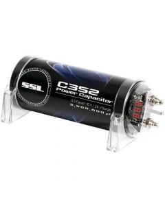Sound Storm C353 3.5 Farad Capacitor with Digital Display for Vehicles