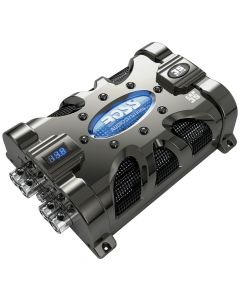 DISCONTINUED - Boss Audio CAP35 Black Chrome Capacitor 35 Farad