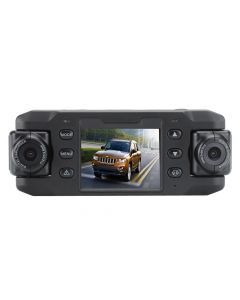 DISCONTINUED - Carcam III C441 480p Dual Camera with 2.3 inch LCD Monitor and GPS Tracking