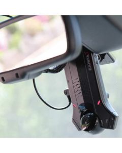 Carpa-130 Dash Cam with Dual Camera - Installed