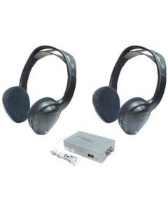 Accelevision 3 Channel RF Stereo Wireless Headphone Kit