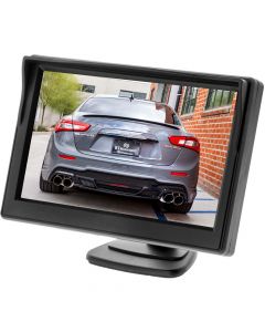 Monitor with dash mount pedestal stand