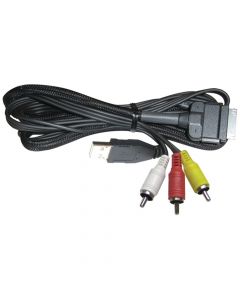 Clarion CCA748 iPod  Audio Control/Video Playback Interface Cable