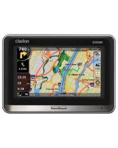 Clarion EZD580 Portable Navigation System - GPS Navigator