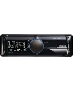 Clarion FZ502 Single-Din In-Dash Mechless MP3/WMA Receiver with USB Port & Bluetooth®