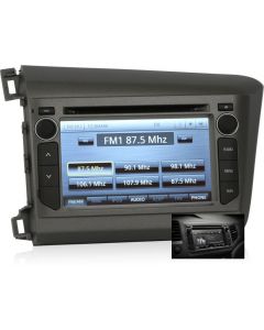 DISCONTINUED - Rosen CS-CIVI12-US Factory Look 7 inch Double Din Navigation Receiver for 2012 Honda Civic Vehicles