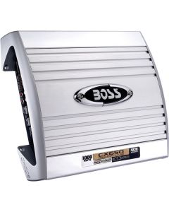 Discontinued - Boss CX650 CHAOS EXXTREME Series 1000-Watt 4-Channel MOSFET Bridgeable Amplifier with Remote Level Control