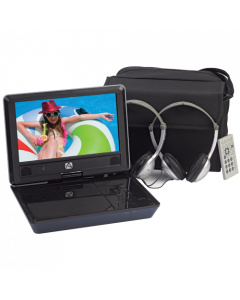 DISCONTINUED - Audiovox D9104Pk 9" Portable DVD Player (Includes Headphones & Car Kit)