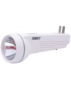 Dorcy 41-1045 LED Rechargeable Flashlight with Car Adapter