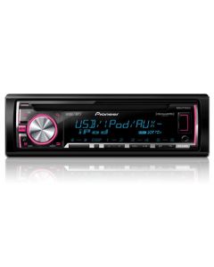 DISCONTINUED - Pioneer DEH-X3600S Single-DIN In-Dash CD Receiver with LCD Display, MIXTRAX, SirusXM Ready, Android Compatible and Pandora Ready