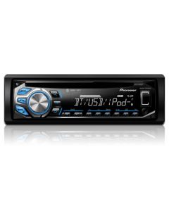 DISCONTINUED - Pioneer DEH-X4600BT Single-DIN In-Dash CD Receiver with LCD Display, MIXTRAX, Bluetooh, Siri Eyes Free, Android Compatible and Pandora Ready