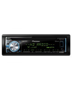 Pioneer DEH-X5600HD Single-DIN In-Dash CD Car Stereo - Front of unit