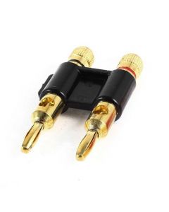 Proline PCS4 Double Gold Banana Plug speaker connector - Black