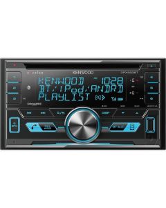 DISCONTINUED - Kenwood eXcelon DPX593BT Double DIN Car Stereo Receiver with Bluetooth