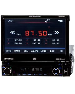 Dual XDVD110BT Single DIN 7 inch Flip-up Car Stereo Receiver