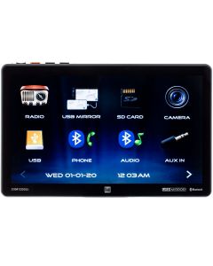 Dual XVM1000Ui 10.1" Single DIN Digital Media Receiver with USB Smartphone Mirroring, Bluetooth and USB