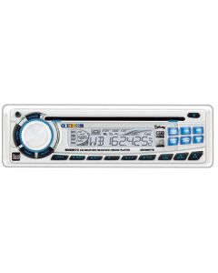 DISCONTINUED - Dual MXDM70 Marine 200 Watt Single DIN CD/MP3/WMA Receiver with Electronic Detachable Face  and iPlug Interface Adapter