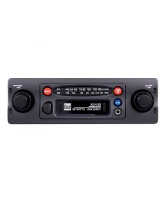 Dual XC4100 In Dash Single DIN AM/FM Cassette Receiver