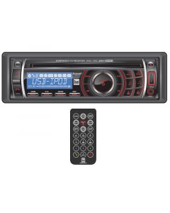 Discontinued - Dual XDMA6355 In Dash 200 Watt Single DIN Bluetooth Ready MP3/CD Receiver with Direct USB Control for iPod and Wireless Remote