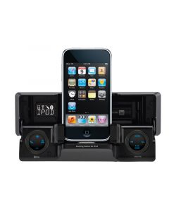 Discontinued - Dual XML8100 Mechless 200 Watts (50x4) In Dash iPod Docking Station Single DIN AM/FM Receiver with Bluetooth Ready Option and Steering Wheel Interface
